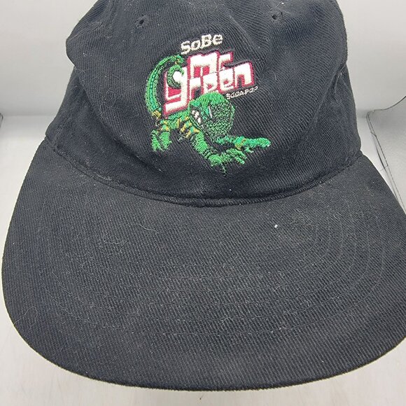 Sobe Energy Drink Embroidered Lizard Mr Green Baseball Hat Cap Geckos Casual - Picture 5 of 8